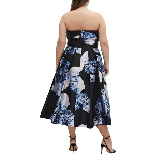 Image of City Chic Women's Plus Size Dress - Tiffany Bloom