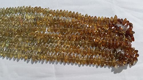 Grossular Garnet Rice Beads perles 5mm grenat vert pour collier d'été bohème
