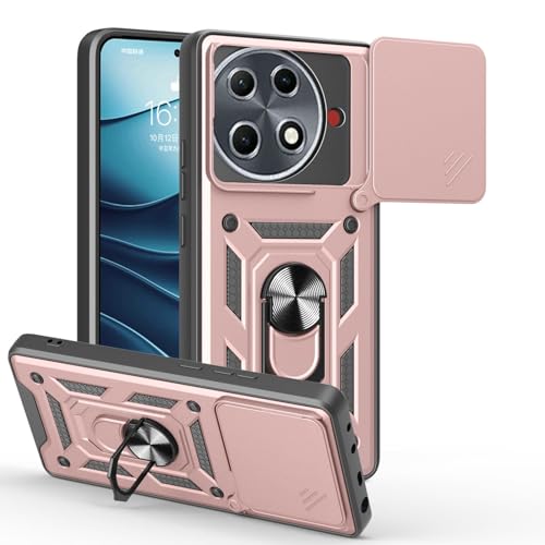 Accessoire Tecno Camon 30S Pro 4G housse silicone rose avec cache photo
