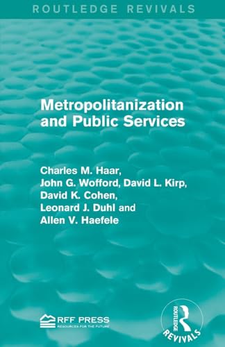 Metropolitanization and Public Services 1138122025 Book Cover