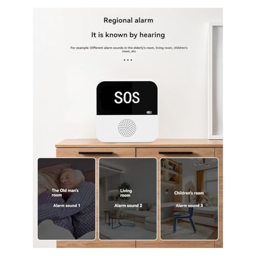 Bouton d'appel smart WiFi alerte d'urgence pour malade et âgé - 4