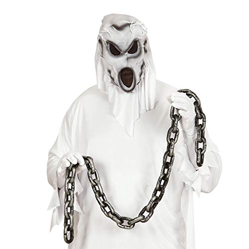 Widmann 13138 Ululante Ghost Mask Adult-One Size, Multi-coloured - Image 2