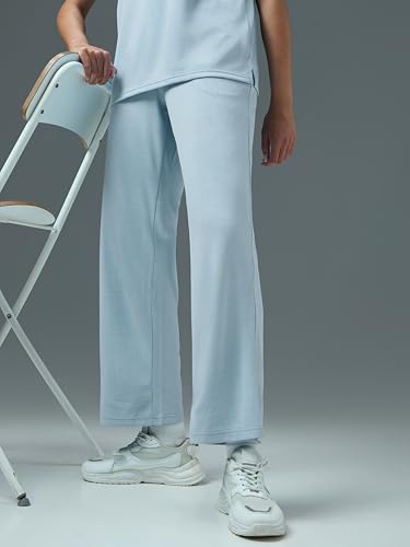 Image of TECHNOSPORT Women's Relaxed Fit Mid Rise Track Pant