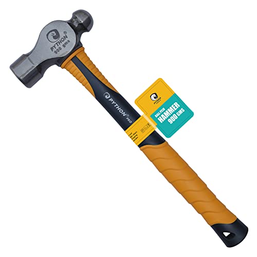 Image of Python Ball Pein Hammer 5G with Indestructible Fiberglass Handle 900 GMS / 14 inch (355 MM)