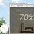 6 Packs Pleated Blackout Blinds, Temporary Blinds for Indoor Windows, Light Filtering Paper Shade, Easy to Cut and Install, 36" W x 72" L, White, Black Out Window Cover with 12 Clips