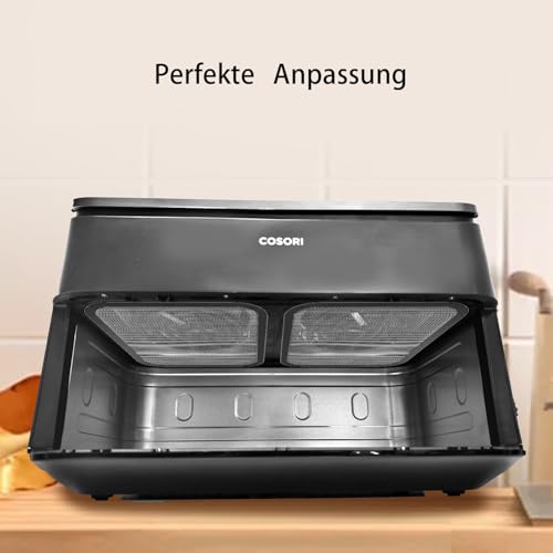 Grille Anti Projection pour Cosori Air Fryer 10 L/Cosori CAF-R901-AEU 8,5L, Couvercle Anti Eclaboussure pour Cosori Airfryer 10l Twinfry, Accessoires Air Fryer – Image 6