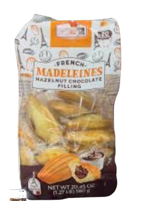 French Cookie Hazelnut Chocolate Filled Pastry 20.4oz