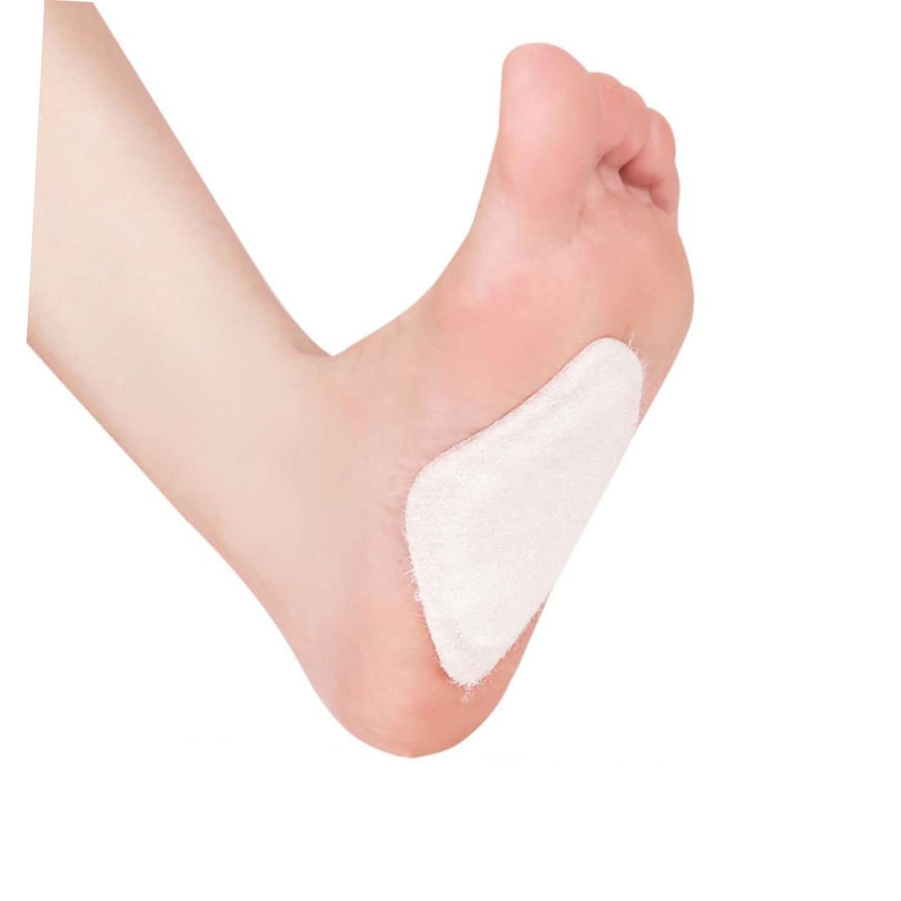 HAWILLOSCH 4sets Foot Arch Pad for Flatfoot Arch Support Pads Wool Felt Comfortable Practical 2pcs*4