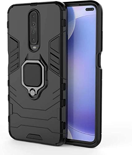 Image of MoreFit Dazzle Compatible with Xiaomi Poco X2, Hybrid Shockproof Bumper Defender Cover, Kick Stand Hybrid Desk Stand for Xiaomi Poco X2 - Robot