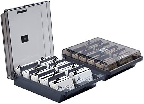 Nicoone Caja de Organizadora para Tarjetas de Visita,1000 Hojas