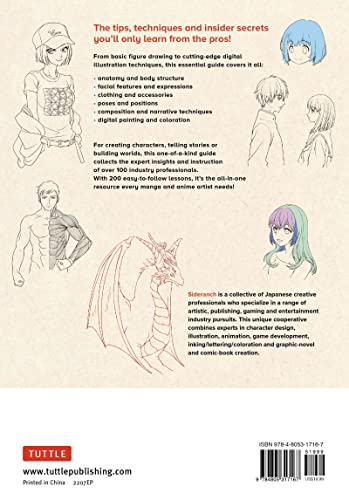 Learn to Draw Exciting Anime & Manga Characters: Lessons from 100 Professional Japanese Illustrators