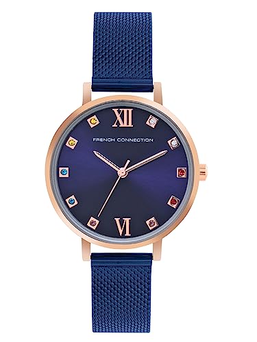French Connection Spring-Summer 2023 Analog Blue Dial Women's Watch-FCN00068G French Connection Spring-Summer 2023 Analog Blue Dial Women's Watch-FCN00068G