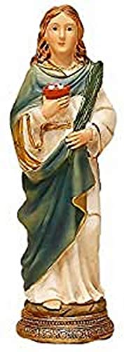 Trofeos Cadenas | Santa Lucía. Figura Religiosa, en Resina, de 11 cm.