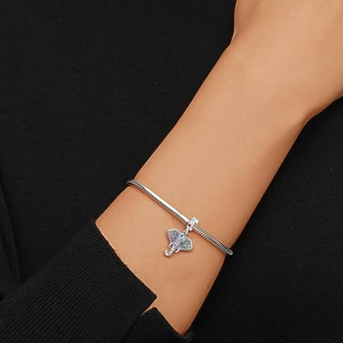 Ladybug Elephant Lucky Four Leaf Clover Charm Bead for Pandora Bracelet3