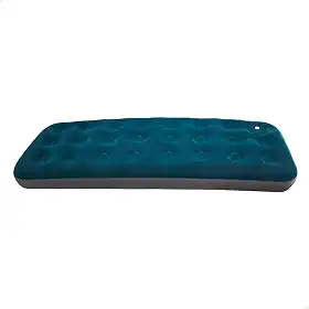 Colchão Inflável Solteiro com Bomba Embutida e Válvula Anti Vazamento – Portátil, Confortável, 191x73x22cm – Ideal para Camping, Viagem ou Cama Extra