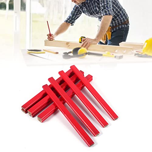 10pcs pack lápices carpintero octagonales 175mm miniatura 3