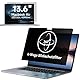 IPROKKO 360° Blickschutzfolie für MacBook Air 13,6 Zoll (M2/M3, 2022/2024)& MacBook Air 13 Zoll M4 2025, Selbstklebender Anti Glare Blaulicht Mac Sichtschutzfolie, Vier-Wege Blickschutzfilter