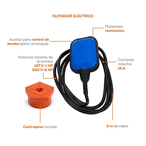 La Mejor Selección de Electronivel flotador para tinaco los mejores 5. 23 Imagen adicional
