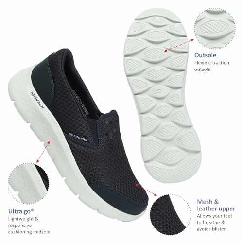 Image of Skechers Men's Go Walk Flex Impeccable II Sneaker