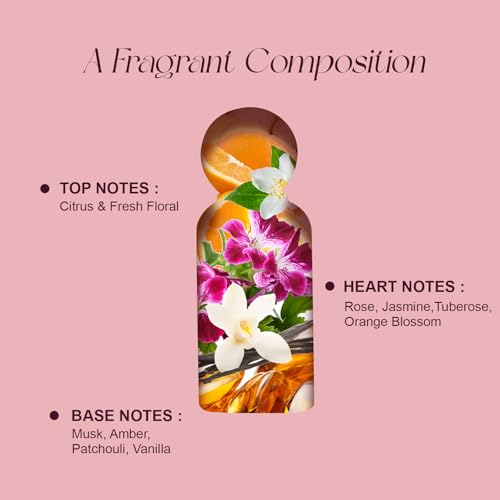 Image of Ajmal | Royal Touch Women Perfume Gift Set | Serene Love Perfume 65 ml + Infinity Necklace | Premium Perfume Gift for Women | Long Lasting Fragrance | Gift Set for Women