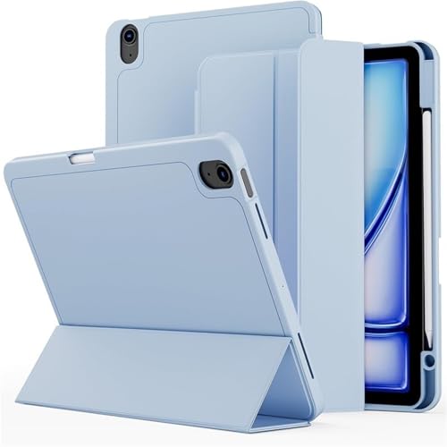 Protection iPad Mini 7 premium couleur agate avec porte-stylet ajusté