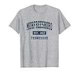 Murfreesboro Tennessee TN Vintage Athletic Sports Design T-Shirt