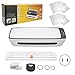 SL688 6 in 1 Thermal Laminator Machine, 9 inch Hot Cold Laminating Machine with 12 Laminating Sheets, Cutter, Corner Rounder and Hole Punch, Lamination Machine for Home School Office Use (US)
