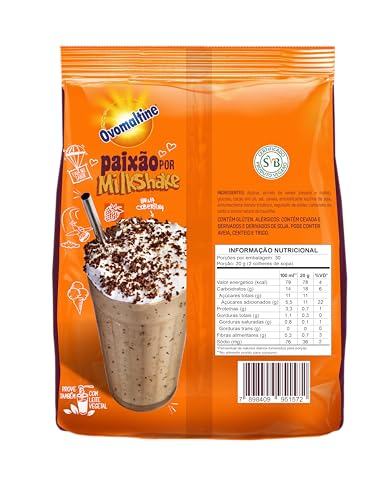 AB Brasil Achocolatado Com Flocos Crocantes Ovomaltine 600G