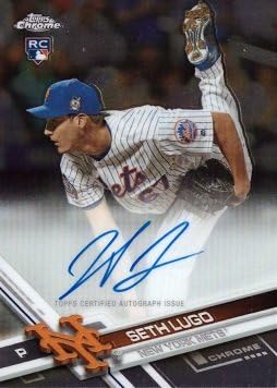 2017 Topps Chrome Baseball #RA-SL Seth Lugo Certified Autograph Rookie Card