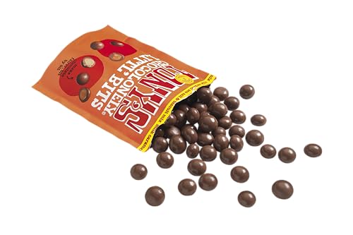 Tony's Chocolonely - Littl’ Bits Chocolate Mix Balls - Mini Milk Caramel Sea Salt Biscuit Chocolates in Sharing Pouch - 100g
