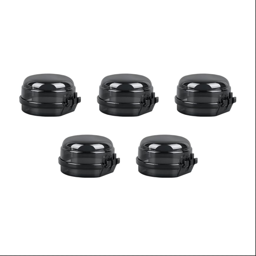 5 Stove knob Covers, Protect Children/Pets with Anti-Theft Locks for ovens/stoves/Gas stoves, (Suitable for 2.4-inch Diameter)
