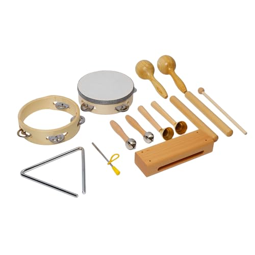 Apprentissage précoce de la maternelle avec l'ensemble complet d'instruments Orff