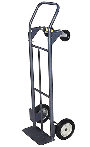 Milwaukee Hand Trucks 32152 Convertible Truck with 8-Inch Puncture Proof Tires