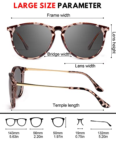 TJUTR Photochromic Sunglasses for Women Men, Day & Night Driving Safety Glasses with Polarized UV Protection4