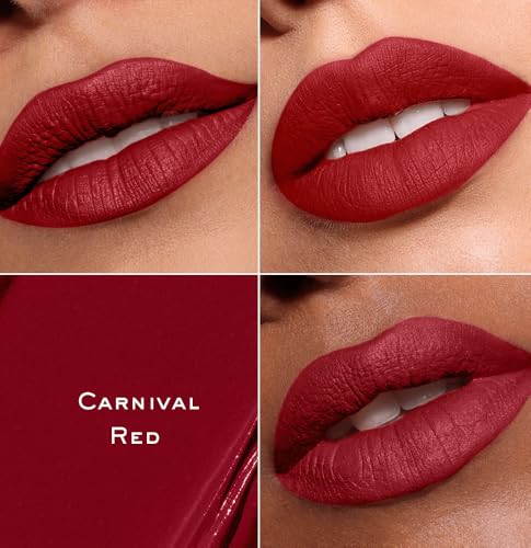 Image of Kiro Velvet Souffle Soft Matte Liquid Lipstick - Carnival Red, 5ml