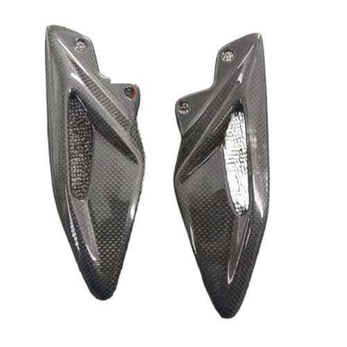 Repose-pieds moto carbone : plaques de protection pour Street Triple