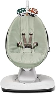 4moms MamaRoo Multi-Motion Baby Swing, Bluetooth Enabled with 5 Unique Motions, Sage