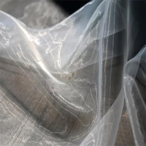 Organza de 150 cm en polyester acrylique pour couture de robe - 4