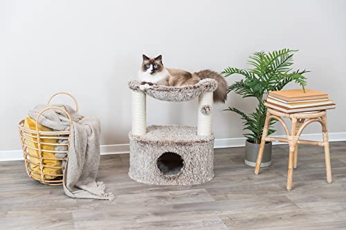 Árbol rascador para gato con hamaca y juguete TRIXIE miniatura 2