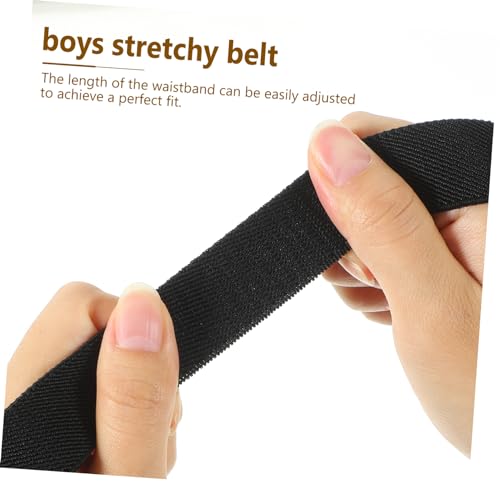 2pcs Adjustable Elastic Waistband Pants Belts for Boys and Girls Polyester Material2