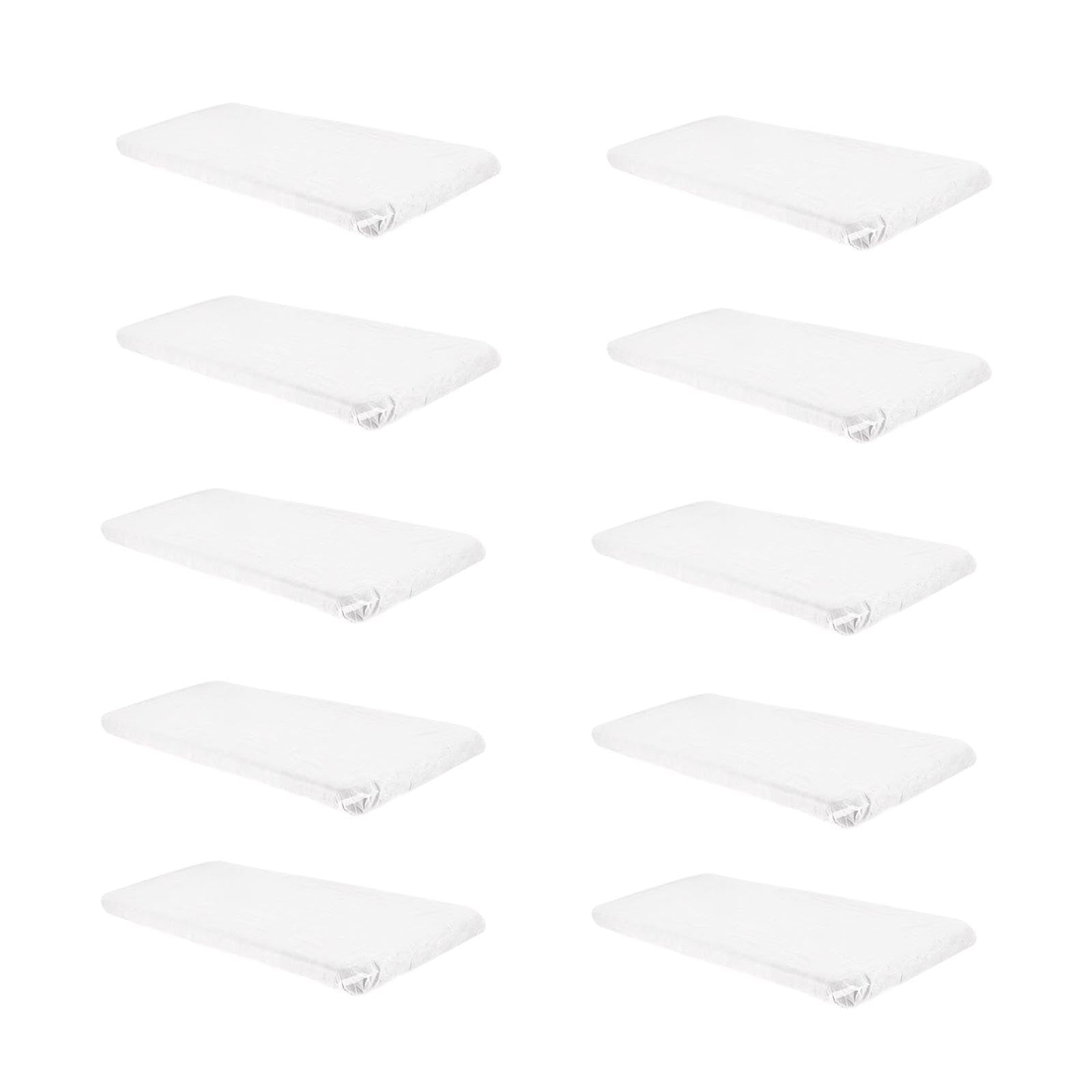 10 Sábanas Desechables para Camillas de Masaje, Fundas para Camas de Spa, Suministros No Tejidos para Hoteles, 220 X 235 Cm