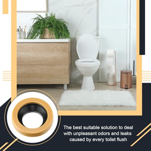 image for Marsui 4 Pack Toilet Wax Ring Thick Toilet Bowl Wax Ring Gasket for To