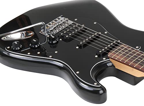 Rocktile Pro ST60-BK guitare électrique - Les Beatles, Paul McCartney, John Lennon, RIngo Starr, George Harrison Rocktile Pro ST60-BK guitare électrique – Image 4