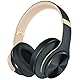 DOQAUS Bluetooth Kopfhörer Over Ear, Bis zu 90 Std Kabellose Kopfhörer mit 3 EQ-Modi, HiFi Stereo Faltbare Headset mit Mikrofon, weiche Ohrpolster für Reisen/Büro/Handy/PC/Laptops (Asphaltgrau)
