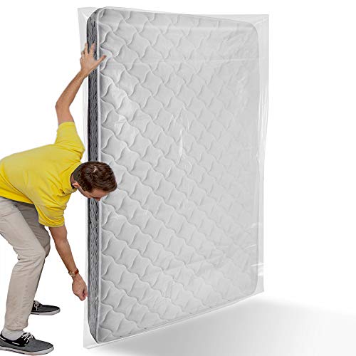 Preisvergleich Produktbild Wiederverwendbarer Matratzenbezug, atmungsaktiver Matratzenschutz für Bewegung, Transport, Lagerung, ohne Reißverschluss (240 x 137 cm)