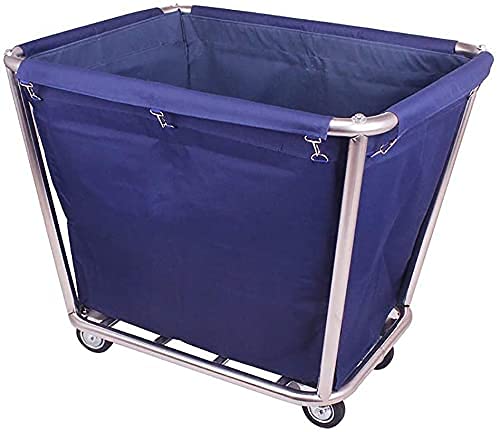 Movable Trolleys Removable Bags with Laundry Basket Heavy Duty Laundry Organizer Sorter Laundry Cart on Wheels Industrial Style