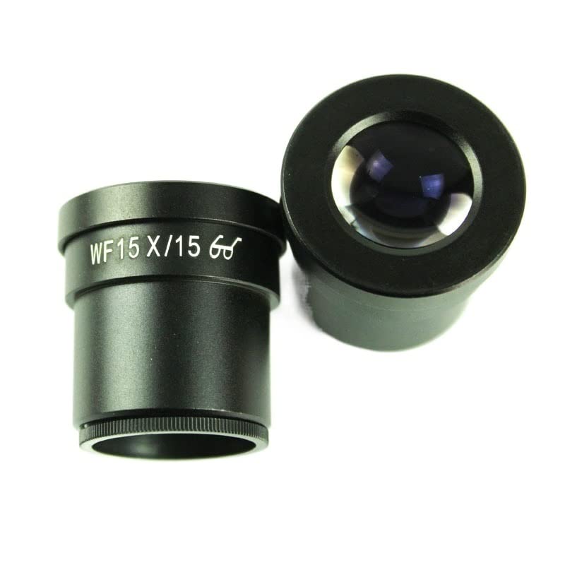 Aurorad 1PC WF15X 15mm di Alta Oculari Ampio Campo Zoom Stereo Microscopio Lente Dell'occhio 30mm Dimensioni di Montaggio Lente Oculare