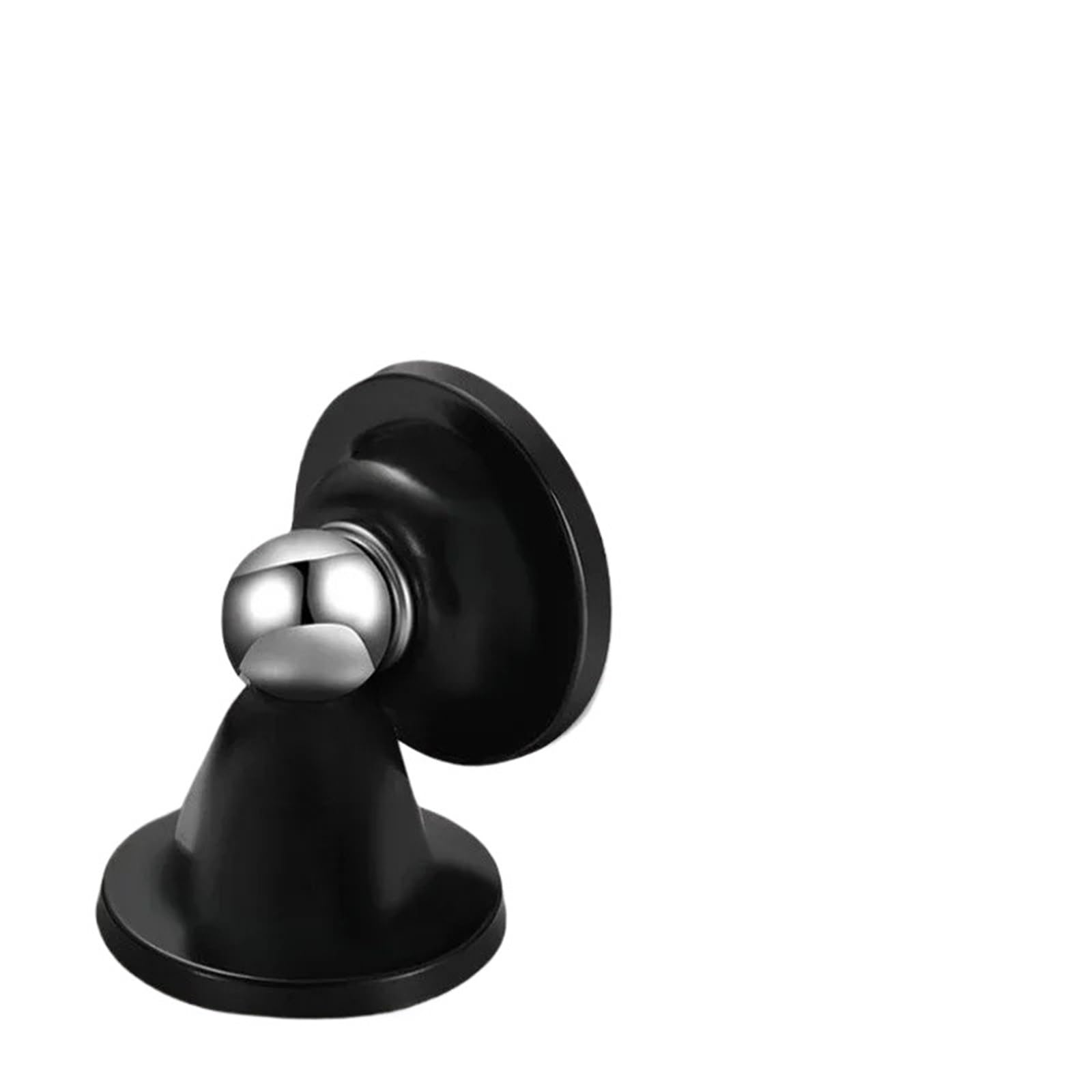 Kdhcvkz Black 1Pcs Strong Magnetic Door Stopper Short Anti Collision Windproof Doorstop Household(Black)