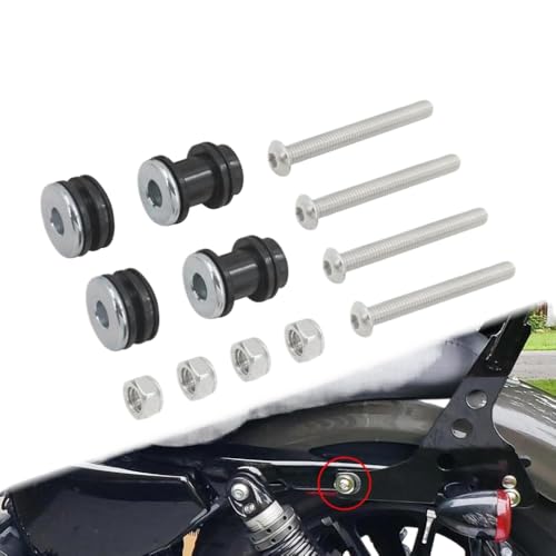 Dossier Sissy Bar Haut de Gamme Sportster 1200 883 avec Kit Fixation Acier