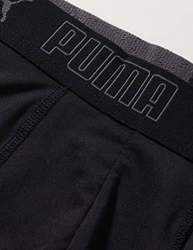 Puma Herren Sport Microfiber Boxer 4p Amazon Unterwäsche, Schwarz, XL EU 4